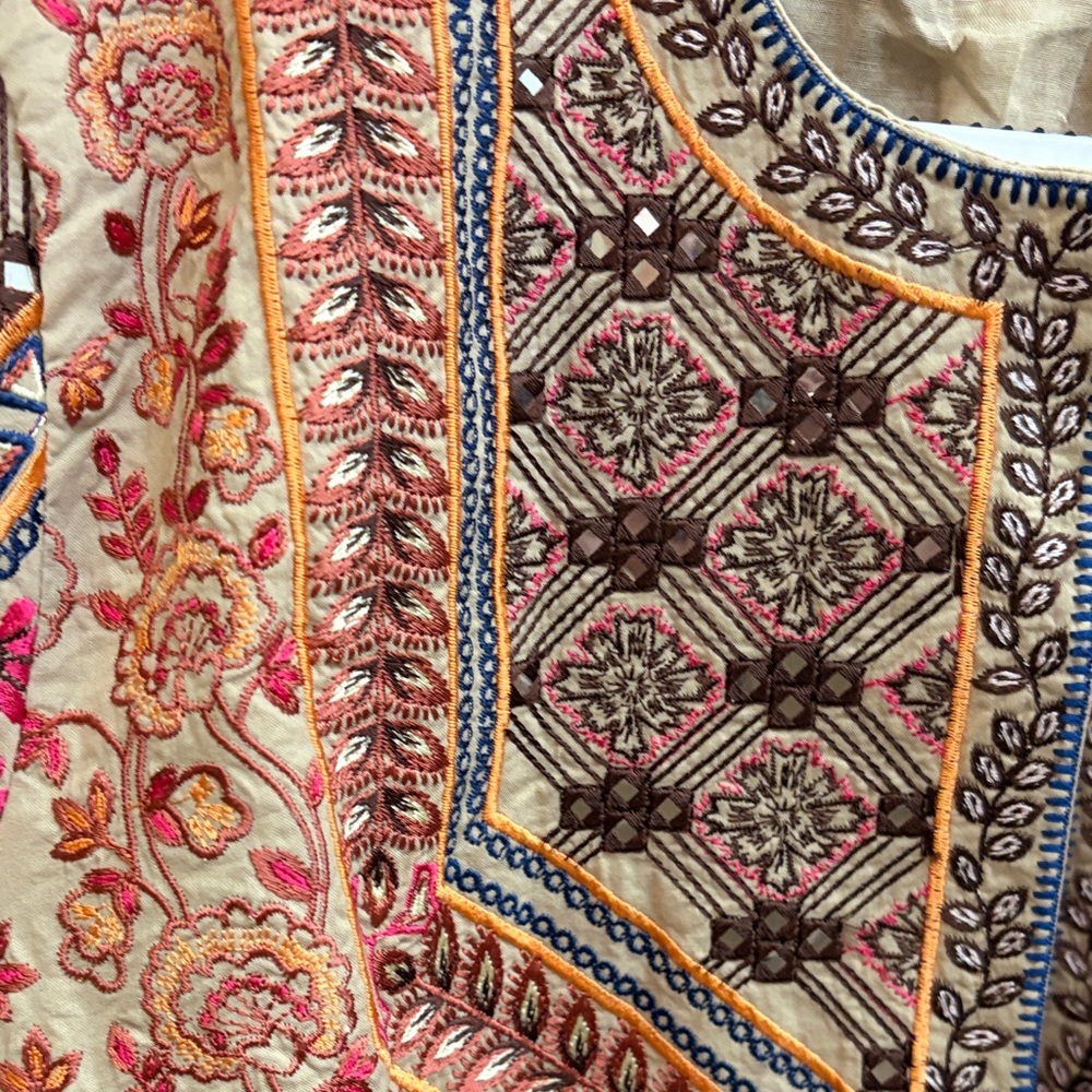 Soft Surroundings Colorful Patterned Statement Ja… - image 3